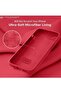 iPhone 16e Case Cover 6.1-Inch – Premium Silicone Protective Phone Case with Soft Microfiber Lining, - 5