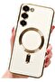 "Magnetic Clear Case for Samsung Galaxy S23 Plus with Camera Lens Protector, MagSafe Compatible, Ele - 6