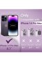 Ultra Slim (0.35mm Thin) Case for iPhone 14 Pro Max 6.7-Inch, Camera Lens Cover Full Protection, Lig - 2