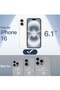 Ultra Slim Frosted Clear Case for iPhone 16 (6.1") – Lightweight, Minimalist Design with Full Camera - 2