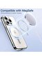 Electroplated Case for iPhone 15 Pro Max 6.7-Inch, Camera Lens Full Protection, Compatible with MagS - 3