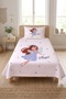 Fairy Winged Tale Teen Pique Set-Dream Themed Scandinavian White Blue Quilted Bedspread - 6