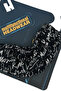 City Buff Multifunctional Seamless City Names Patterned Black & White Neck Gaiter/Bandana/Scarf - 5