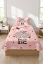 Sleeping Bear Cloud Star Baby Pique Set - Fairytale Dream Nordic Powder Gray Decorative Bedspread - 5