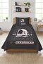 Space Astronaut Themed Single Pique Set - Cosmic Teen Room Anthracite Gray Quilted Bedspread - 5