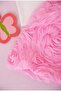 Girl's Pink 3D Rose Patterned Skirt Suit |   Birthday Stylish Set - 6