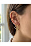 Moon Star Themed Steel Earrings - 3