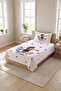 Sailor Teddy Bear Coral Star Baby Pique Set-Cute Ocean Nordic Decorative Bedspread - 2