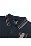 Men’s Cotton Slim Polo with 3D Lion Embroidery - 5