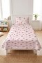 Rainbow Planet Sun Patterned Teenager Pique Set - Space Themed Nordic Powder Quilted Bedspread