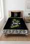 Football Bulk Teen Room Single Pike Set-Sportsman Modern Black Green Decorative Bedspread - 5