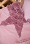 Girl's 3D Rose Patterned Shorts and Skirt Set |   Stylish Special Day Combination with Star Detail - 5