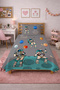 Astronaut Space Galaxy Planet Star Patterned Teen Pique Set-Cosmic Adventure Modern Gray Bedspread - 3