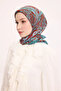 Four Seasons Ancient Motif Viscose Velora Scarf 6420-11 - 3