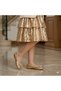 (Vuudy) Ortapedi Pul Detailed Girls' Ballerina Flats Gold - 2