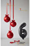 Red Set - Red Globe Balloon - Red Number Balloon - Globe Foil Balloon Red Set 1 Year Old