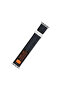 Apple Watch 38mm Alice Fabric Band - Black-Grey