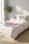Mermaid Coral Starry Baby Pique Set-Fairy Tale Ocean Nordic Turquoise Pink Bedspread - 6