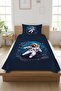 Astronaut Space Galaxy Themed Children's Pique Set-Planet Adventure Modern Blue Decorative Bedspread - 6