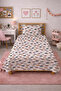 Palm Tree Patterned Tropical Children's Pique Set - Botanical Island Bohemian Mink Mustard Quilted Bedspread - 7
