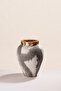 Rustic Ceramic Decorative Cube m 40 cm Vase - 2