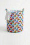 2 Patterned Children's Toy Baskets – Foldable Toy Storage Basket Organizer - 3