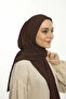 Ready-To-Wear Practical Snap-On Shawl Sandy - Snap-On Hijab Women's Shawl Brown
