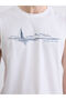 Esvab • Modern & Distinctive Zero Roba Collar Printed Men's Sleeveless T-Shirt - 3