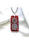 Spirit Guard Prayer Necklace with Agate Natural Stone Prayer Necklace