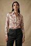 قميص MY FASHION بأكمام طويلة وطبعة زهور وأزرار - 2