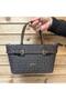 Women's Black Hand and Shoulder Bag with Cross Strap for Daily Stylish Use - 8