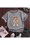 Nycc Bear Printed 100% Cotton Crew Neck Kids Unisex T-Shirt 5 6 -7 8-9 10 -11 12 Years Old