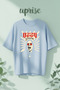 Ozzy Ozbourne Printed Cotton Oversize T-Shirt