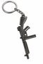 Unisex Metal Tactical Design Keychain Silver Color Durable Accessory - 2