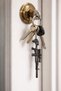 Unisex Metal Rifle Figured Keychain Silver Color Durable Design