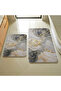 Marble Pattern 2-Piece Mat Set M92
