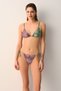 Leopop Üçgen Bikini Üst - 2