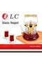 1500ml Glass Teapot with Golden Lid & Handle, Heat Resistant Tea Kettle for Serving Tea - 4