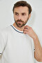 Striped Crew Neck Knitwear T-Shirt - 7