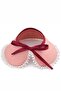 Vintage Style Pink Girl's Collar with Ribbon - 3