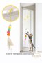 Elastic Adhesive Cat Toy – Flexible Fishing Rod Cat Toy with Bell - 2