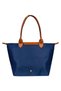Women's Vegan Navy Blue Large Handbag - Warner Bros Looney Tunes Tom&Jerry Charms Navy Design - 3