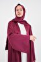 Fuchsia Women's Aysha Abaya Ferace & Shawl - Length 135 cm - 4