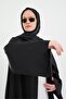 Black Women's Aysaha Abaya Ferace & Shawl - Length 145 cm - 3