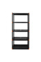 5-Tier Freestanding Heavy Duty Rectangular Plastic Shelving Rack - 2