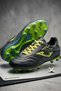 Vynor Men's Crampon Halı Saha Powerful Football Shoes Black - 5