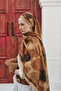 Spring Series Patterned Cotton Soft Shawl Women's Floral Shawl Ps255 - 4