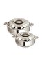 Stainless Steel Hotpot Set, 2 Pcs
