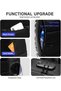 9281 Reflective Waterproof Anti-Theft Sling Bag with USB Port, Black - 6