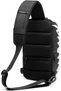 9281 Reflective Waterproof Anti-Theft Sling Bag with USB Port, Black - 4